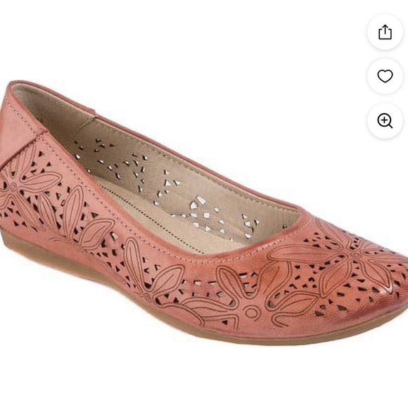 Baretraps Mariah Women's Floral Cutout Ballet Flats Sz 9.5W nwob - Picture 4 of 6